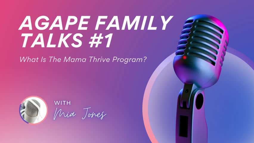 AGAPE FAMILY TALKS