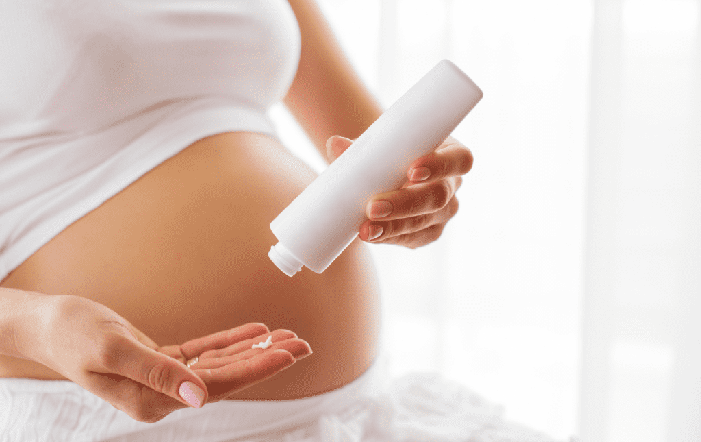 skin care as a pregnancy hygiene 