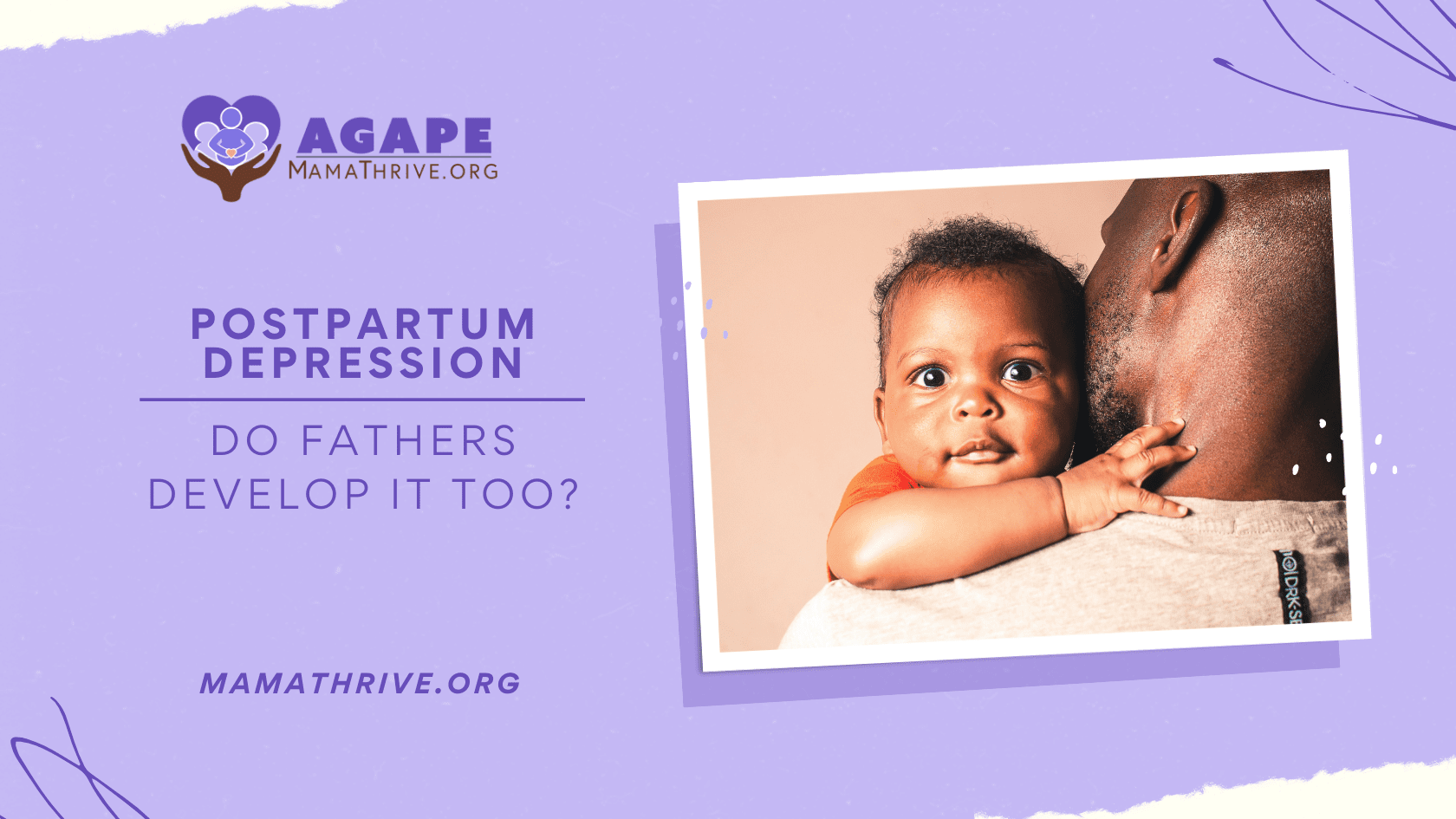 Postpartum Depression in Fathers - Blog Banner